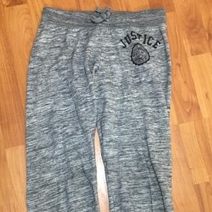 Justice Comfy Logo Sweat Pants